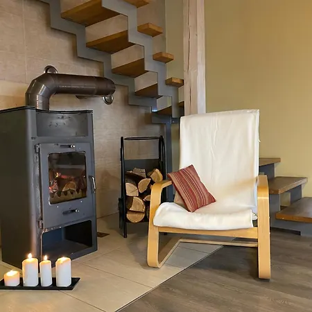 アパート Szarejkowe Wzgorza Caloroczny Z Balia Na Tarasie *