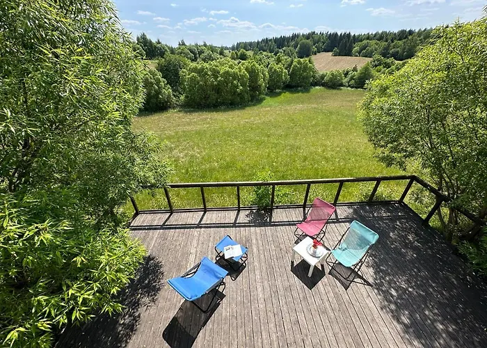 Apartment Szarejkowe Wzgorza Caloroczny Z Balia Na Tarasie *